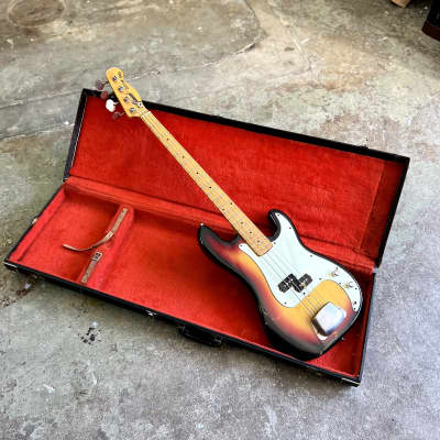 Greco Tele Precision Bass 1970’s - Sunburst original vintage MIJ Japan Matsumoku p gneco MOT for sale