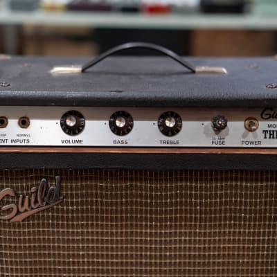 1970's Guild Model Three Bass Amplifier | Reverb