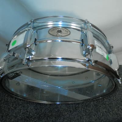 Tama Swingstar 14" Chrome Snare Drum with case used image 2