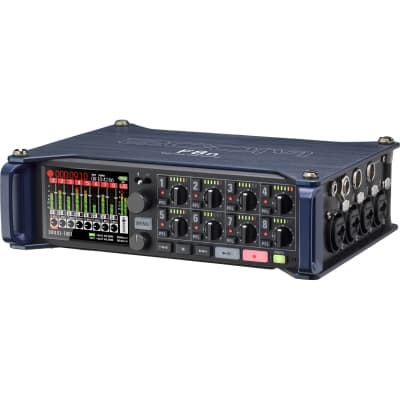 Zoom F8n Multi Track Field Recorder With BCF-8 battery case and batteries image 5