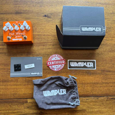 Reverb.com listing, price, conditions, and images for wampler-hot-wired-v2