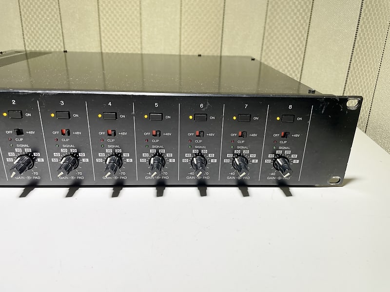 8チャンネル搭載　動作ok マイクプリアンプ YAMAHA HA8動作確認済み Yahoo!オークション -「yamaha ha8」(マイクプリアンプ