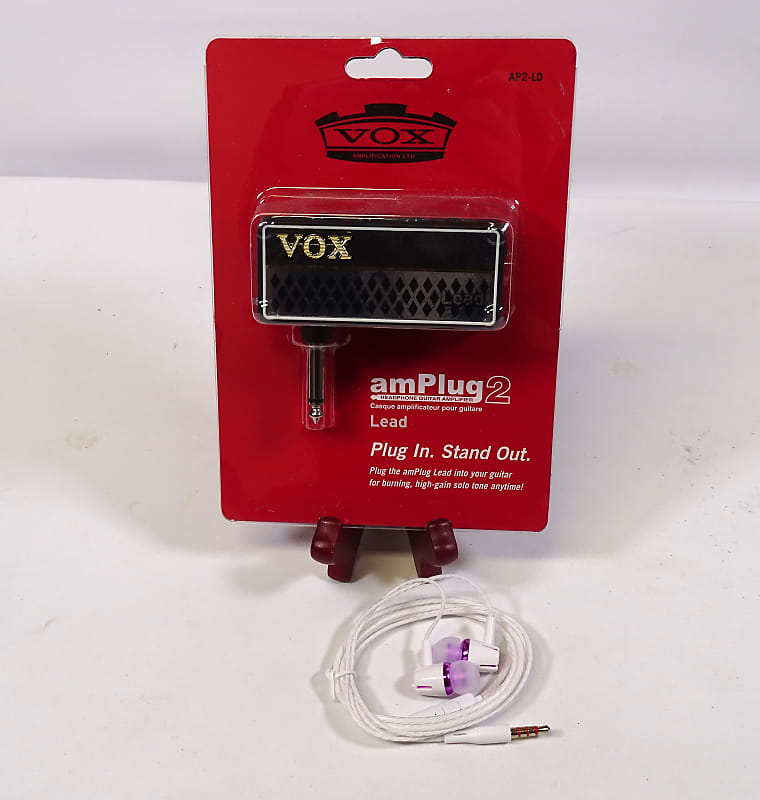 Vox AP2-LD amPlug 2 Lead Battery-Powered Guitar Headphone Amplifier.   Free Earbuds Included. image 1