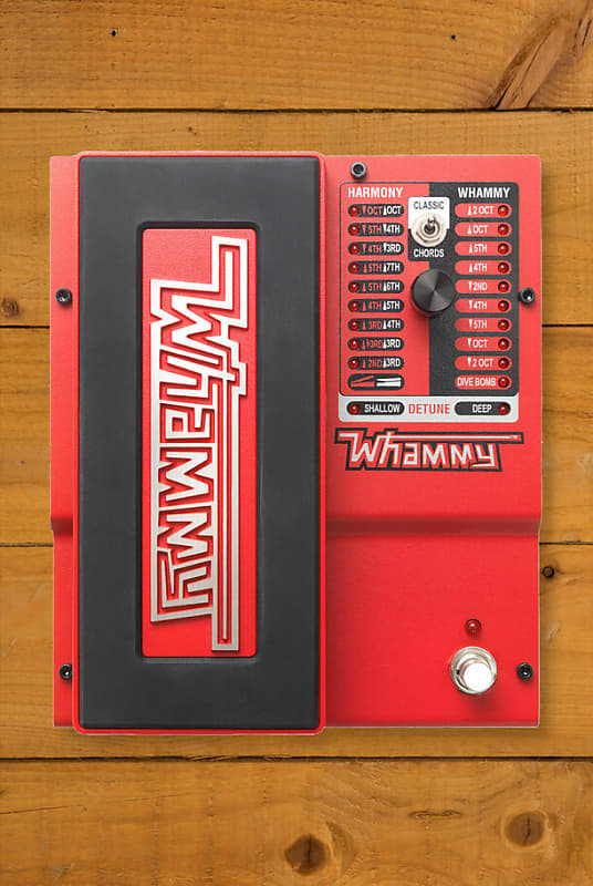 DigiTech Whammy | 2-Mode Pitch-Shift Effect w/True Bypass | Reverb