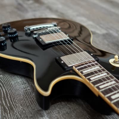 Condor CLP II S Les Paul Style Electric Guitar - Black w/Duncan Pickups image 6