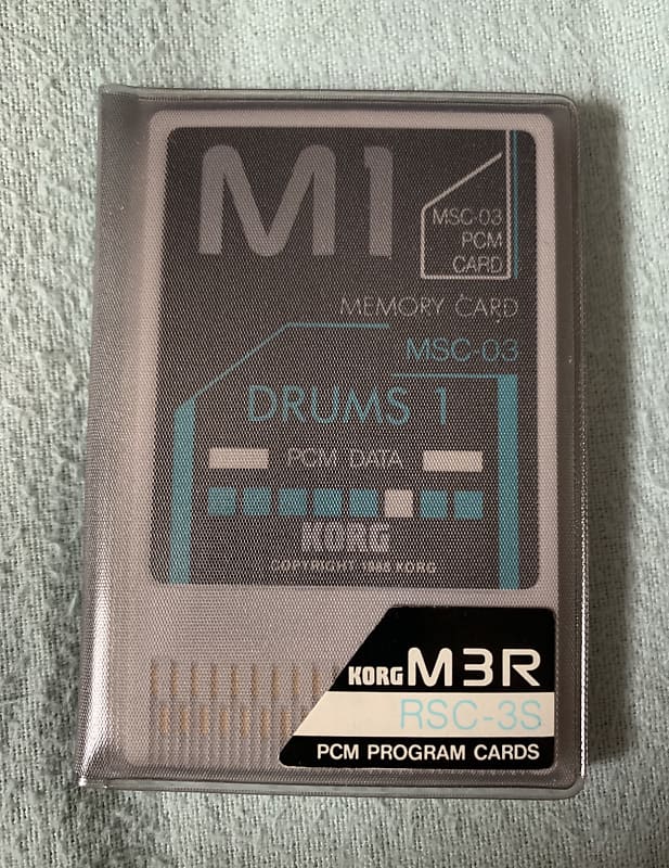 Korg M1 and M3R cards MSC-03 and RPC-03 image 1