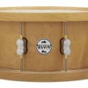PDP 20-Ply Thick Wood Hoop Maple Snare, 6.5x14, Natural w/Chrome Hardware