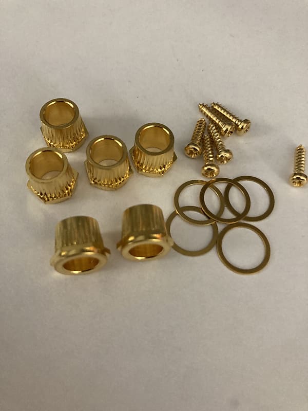 Kluson Machine head bushings screws 2018 - Gold image 1