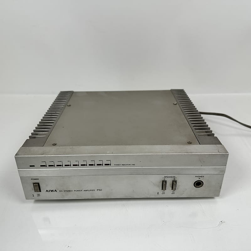 AIWA MINI P50 DC Stereo Power Amplifier SA-P50U  			