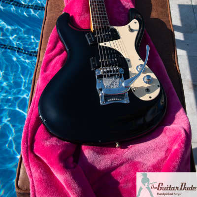 1976 Mosrite of California (Made in the USA) 1965 "The Ventures" w Moseley Tremelo Reissue - w Original Hard Case - Pro Set Up with Perfect Frets, Action & Intonation! image 16