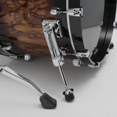 Tama WBS32RZS-MBR Starclassic Walnut/Birch Lacquer Shell Kit 3 pcs - Molten Brown Burst/Chrome HW image 5