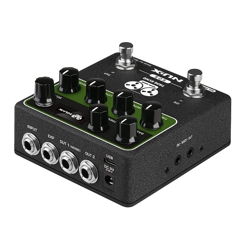 NuX Tape Echo Delay and Reverb Effect Pedal | Reverb