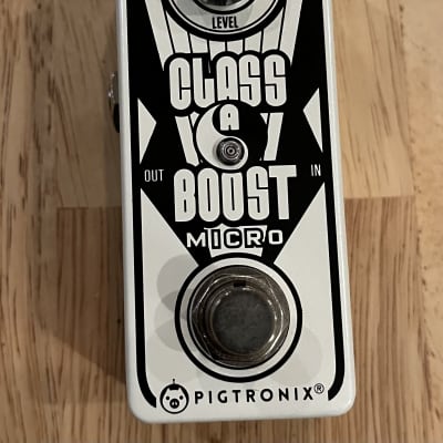 Pigtronix Class A Boost Micro 2018 - White / Black for sale