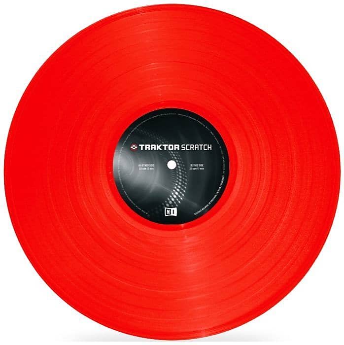 Native Instruments Traktor Scratch Control Vinyl MK2 (Red