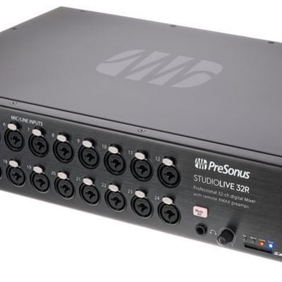 PreSonus StudioLive 32R Rack Mixer 34-Input, 32-Channel Series III Stage Box and Rack Mixer
