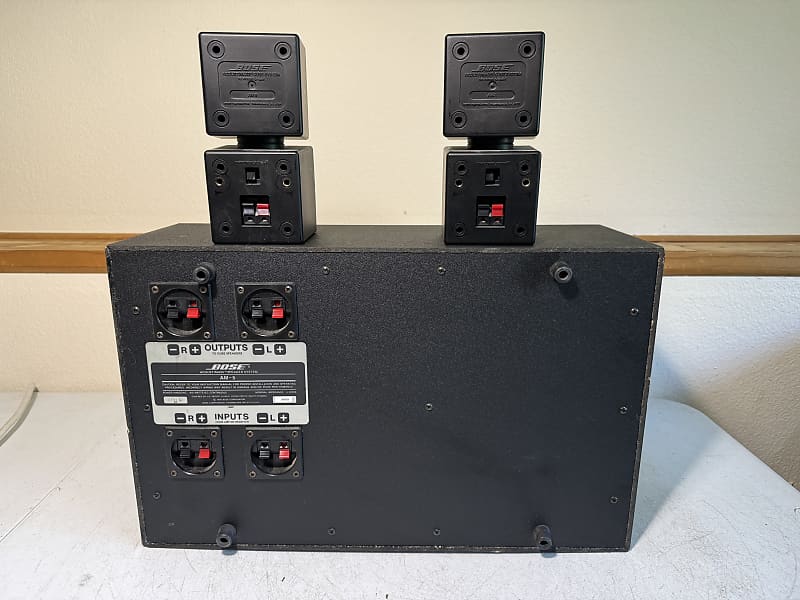 Bose AM-5 Acoustimass Speaker System Low Profile Subwoofer Bose AM-5 Acoustimass Speaker System Low Profile Subwoofer
