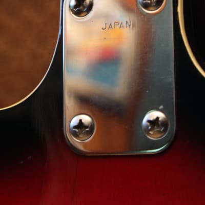 Maxitone Hollow Body Electric MIJ 1960s - Red image 13
