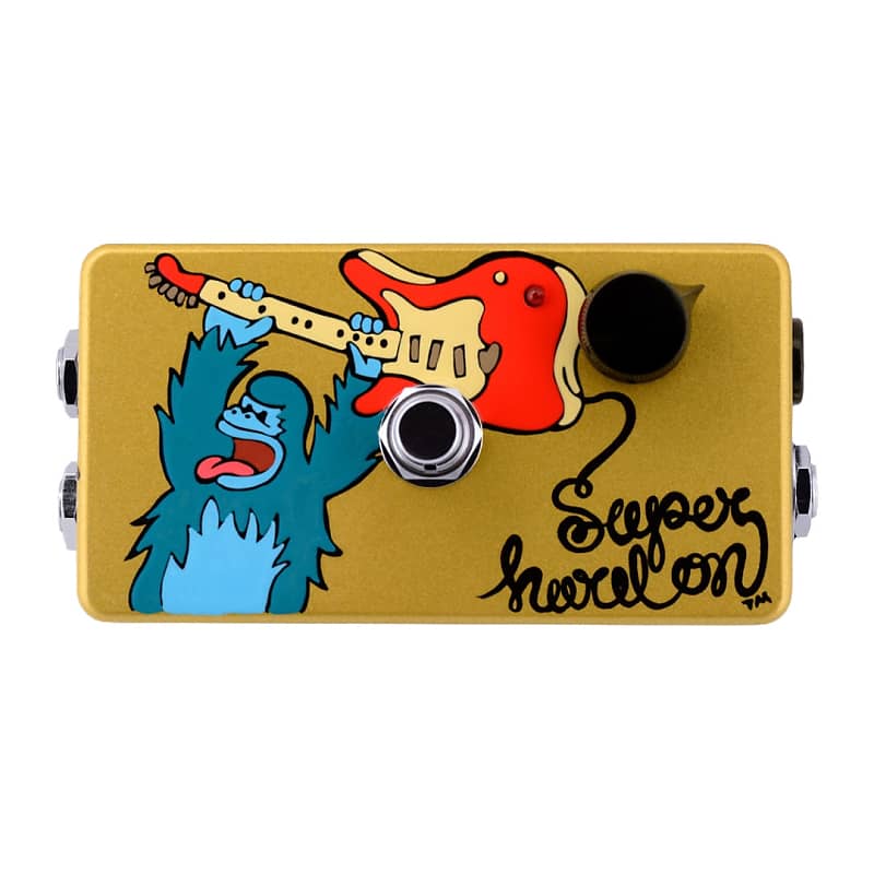 ZVex Super Hard On Boost Hand-Painted | Reverb