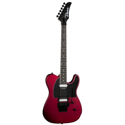 Dean Nash Vegas Select Floyd Electric Guitar, Metallic Red Satin, NV SEL F MRS image 1