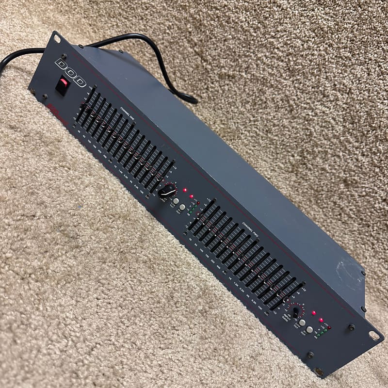DOD 830QX 2chイコライザー DOD 830 Rack Equalizer - Evolution Music