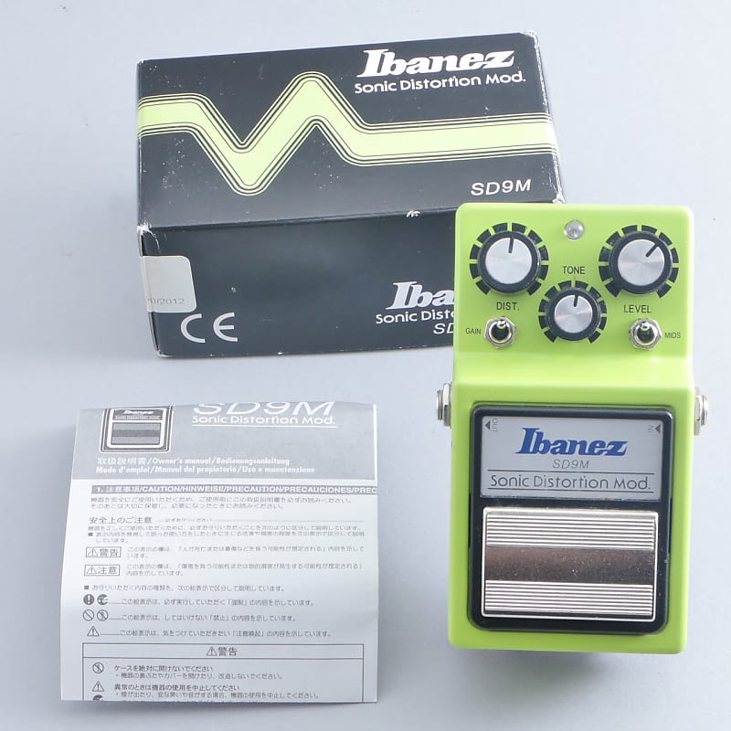 Ibanez SD9M Sonic Distortion Mod Guitar Effects Pedal P-24274 | Reverb