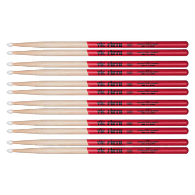 4pr Vic Firth 5A American Classic Wood Tip Drumsticks Value pack