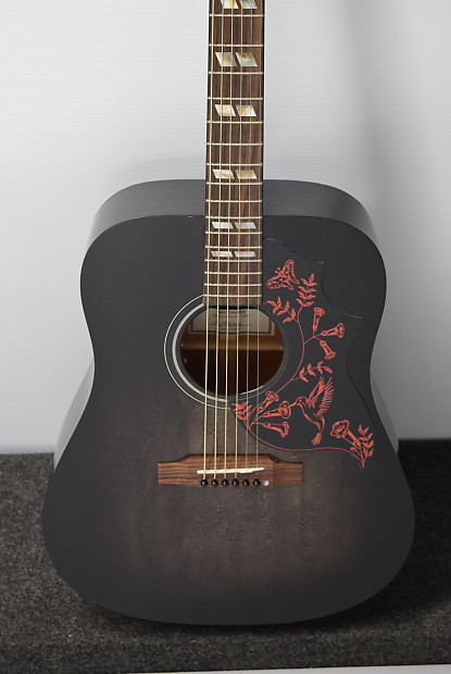 AWESOME Gibson Eric Church Hummingbird Dark Gently Used