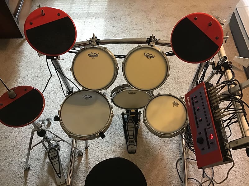 ddrum 4 Clavia Electronic Drum Set 5- Piece W/ Rack Vintage Electric Drums  From Sweden