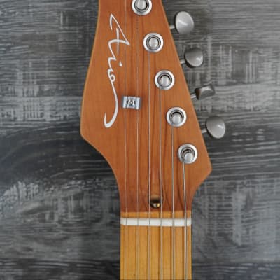 AIO S3 Left Handed Electric Guitar - Relic 3-Tone Sunburst (Maple Fingerboard) image 4