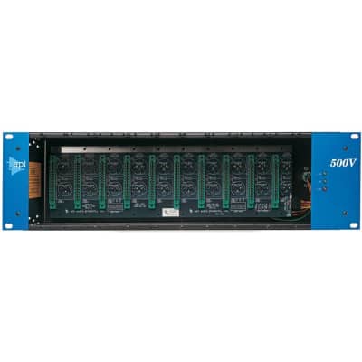 API 500VPR 10-Slot 500 Series Rack with L200 Power Supply