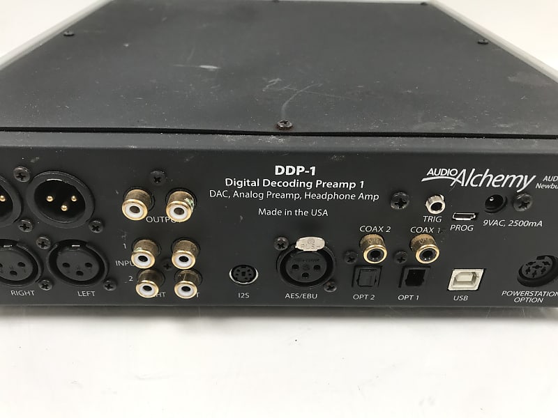 Audio Alchemy DDP-1 DAC/Preamp & PS-5 Power Supply Unit PSU Silver