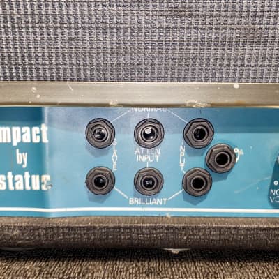 Sound City Dallas Arbiter Impact by Status 1017 120W “Sound City” Tube Amplifier Head image 2