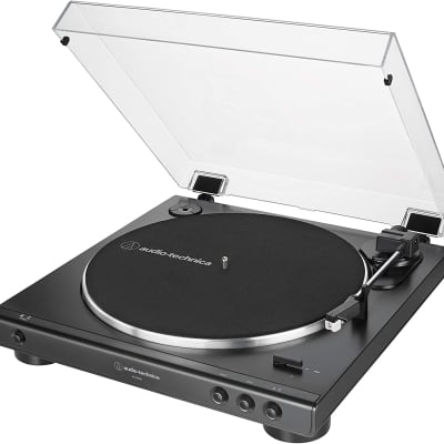 Audio-Technica AT-LP60X-BK Fully Automatic Belt-Drive Stereo Turntable, Black image 2