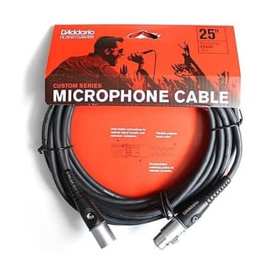 D'addario Planet Waves Custom Series XLR  Microphone Cable, 25 feet image 5