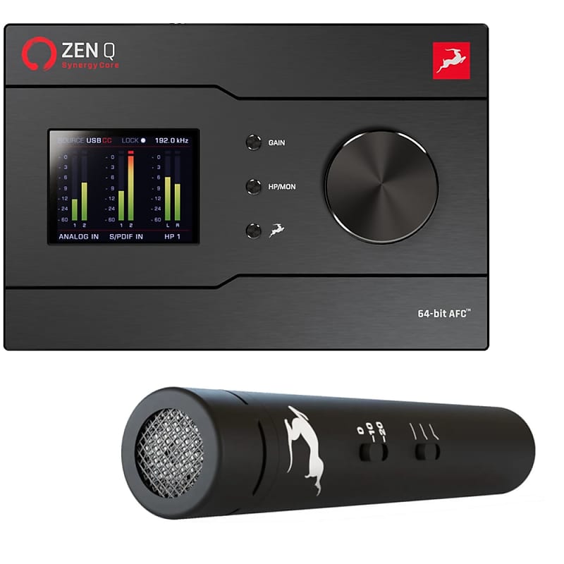 DTM・DAW antelope audio ZEN Q(USB) Antelope Audio Launches Zen Q Synergy Core USB-C Audio