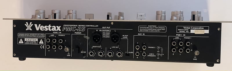 VESTAX べスタクス PMC-25 Vestax PMC-25 