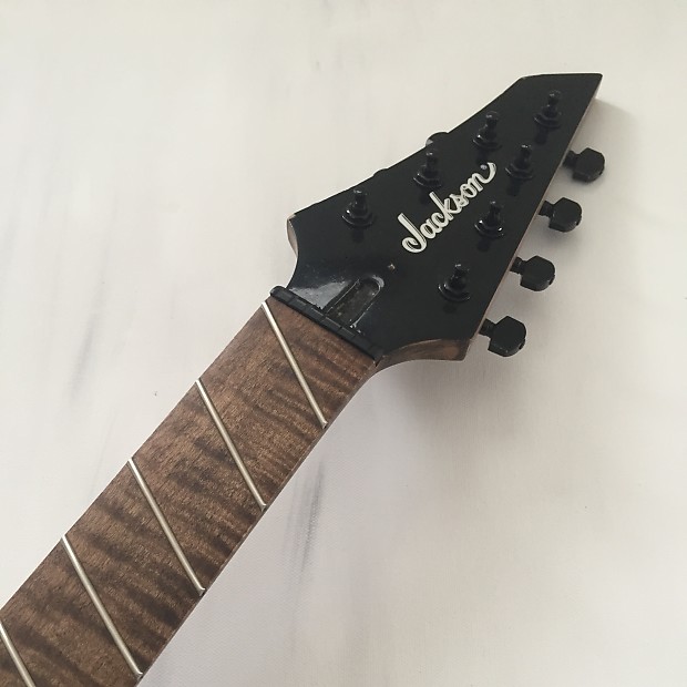 Jackson 7 String Neck Converted to a Multiscale Ready For Your Next Build