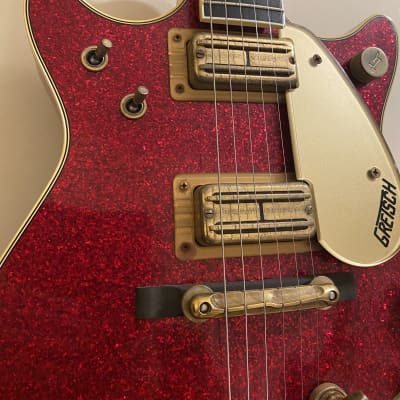 Gretsch Duo Jet 2022 Red Sparkle Custom Shop Relic Stephen Stern image 5