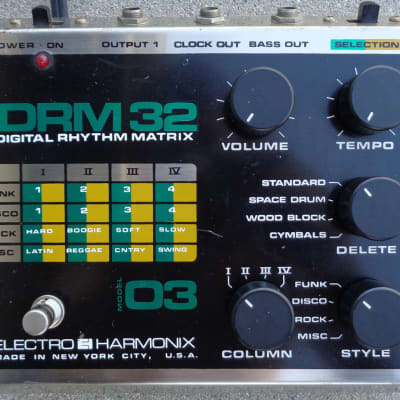 Electro Harmonix DRM-32 / Digital Rhythm Matrix - Drum Machine image 1