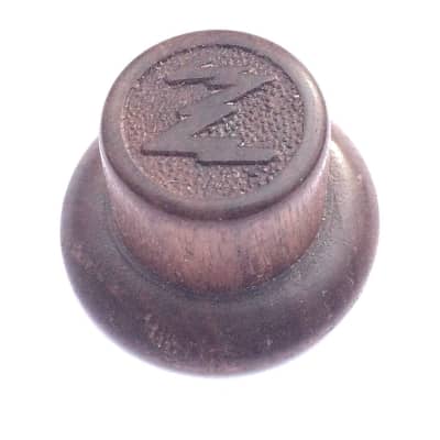 Small Solid Wood Hand Made Zenith Knob - Antique Radio Repair - Small Zenith Knob image 5