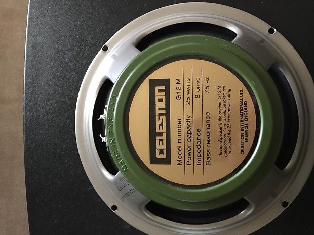 CELESTION G12M greenback ENGLAND製 Amazon.com: Celestion G12M Greenback Guitar Speaker