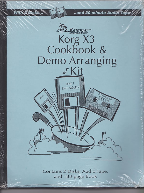 Katamar Entertainment Group KOrg X3 Cookbook & Demo Arranging KIt image 1