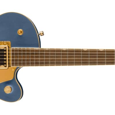 Gretsch G5655TG Electromatic Center Block Jr. Electric Guitar, Cerulean Smoke image 1