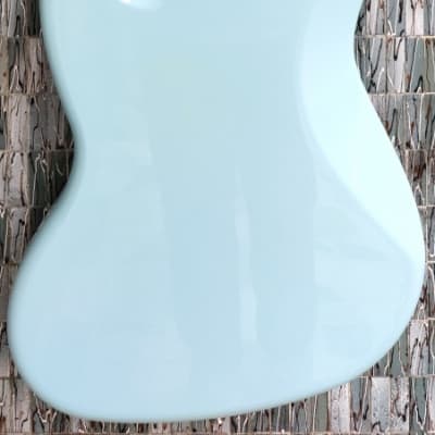 Fender Gold Foil Jazz Bass, Ebony Fingerboard, Sonic Blue image 2