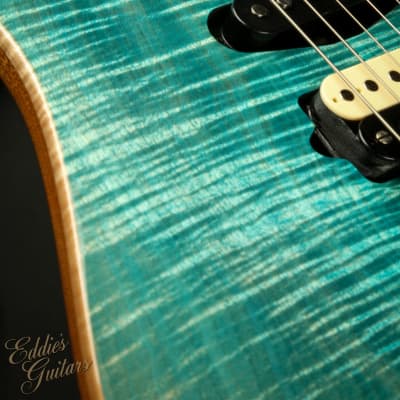 Suhr Modern - Bahama Blue/Roasted 5A Birdseye Maple Neck 2023 image 18