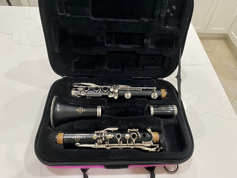 Buffet Crampon B12 Clarinet Nickel Plated, Glossy Resin | Reverb