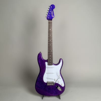 2023 Bell & Hern Custom "The  Space X Stratosphere Sparkle Strat"  One of a kind !! image 12