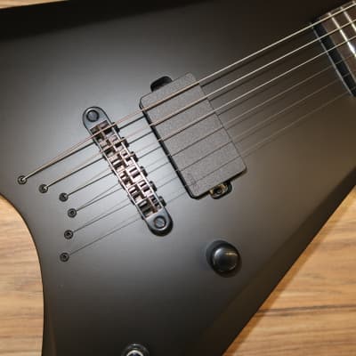 ESP LTD Black Metal Arrow 2021 - Black Satin image 5