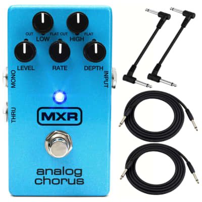 MXR M234 Analog Chorus Guitar Effects Pedal with Cables image 1