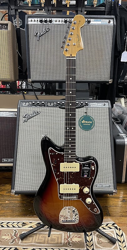 Fender American Professional II Jazzmaster with Rosewood Fretboard 3-Color Sunburst image 1